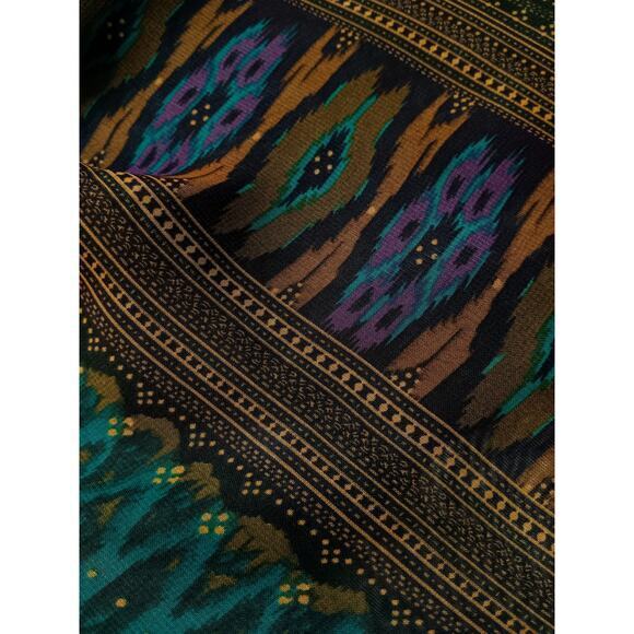 LANE BRYANT Flowy Flutter Long Tunic Top 2X 18/20 Dressy Turquoise Green V-Neck - Picture 4 of 9